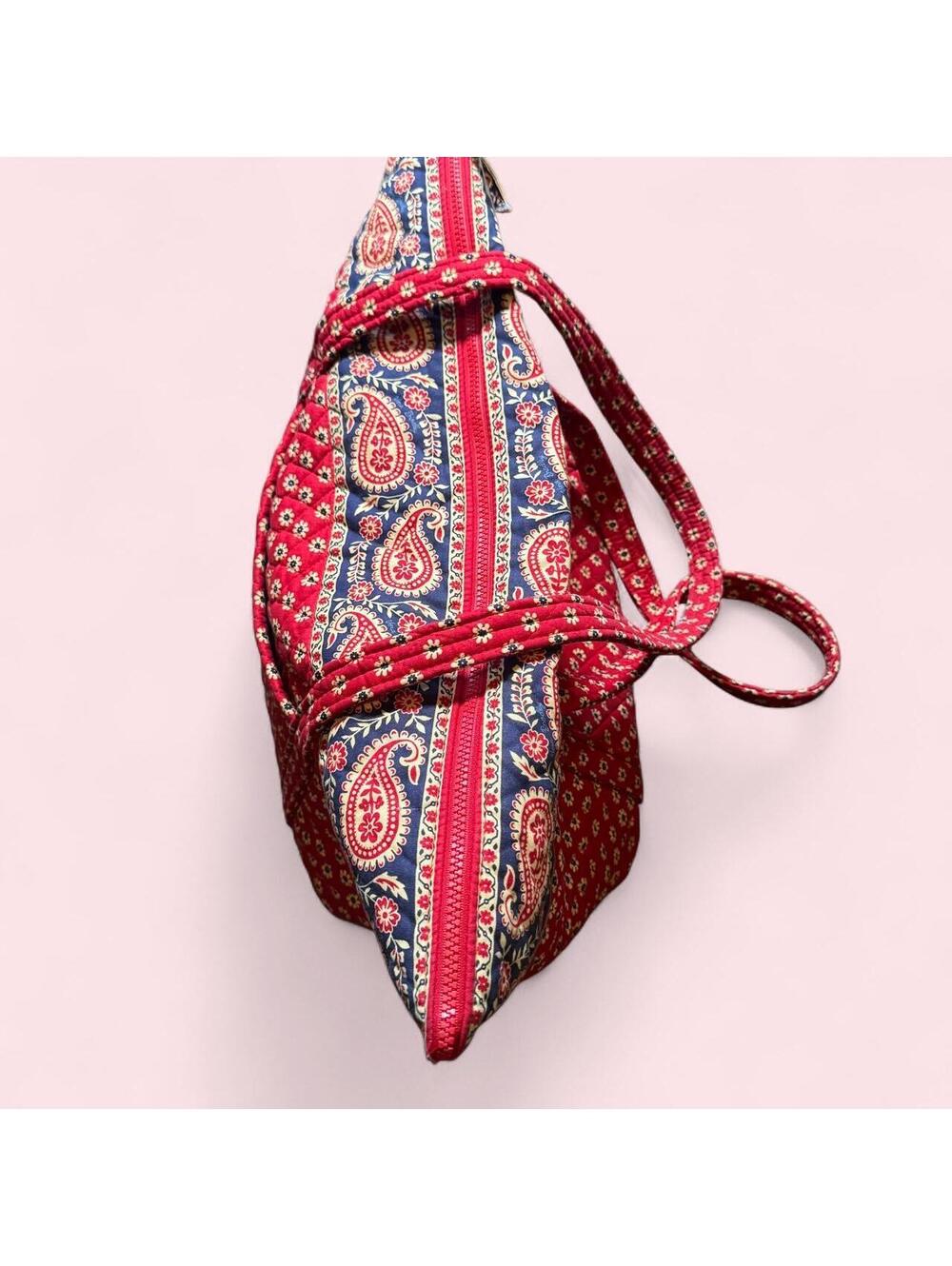 Vera Bradley quilted paisley tote bag - Picture 2 of 7